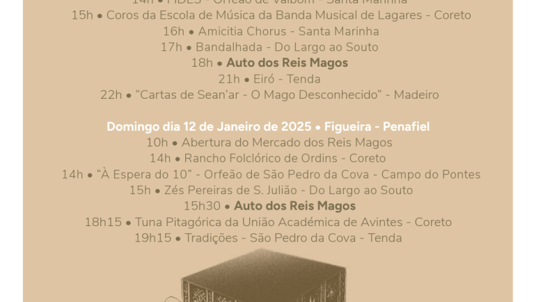 FIGUEIRA PROMOVE AUTO DOS REIS MAGOS 2025