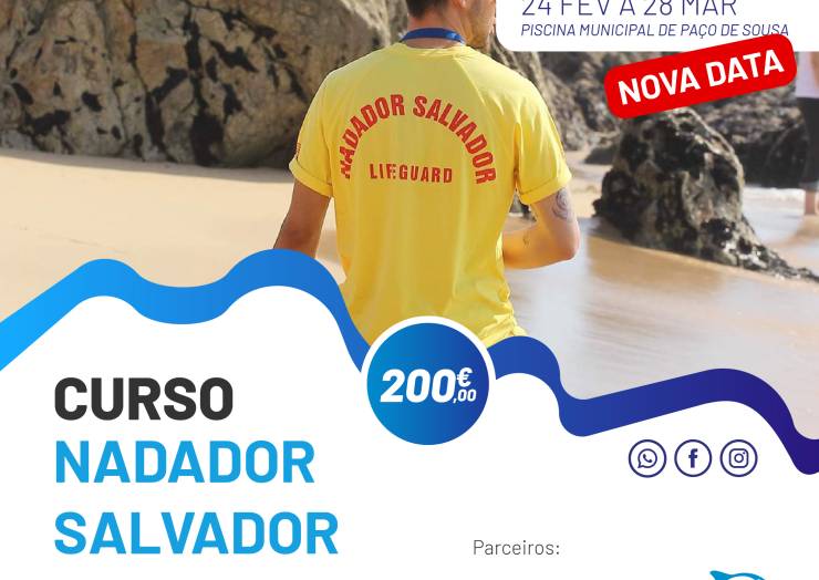 CURSO DE FORMAÇÃO DE NADADORES SALVADORES